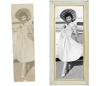 Malizia Lady Full Body Photographic Restoration by Kathryn Rutherford-Heirloom Art Studio